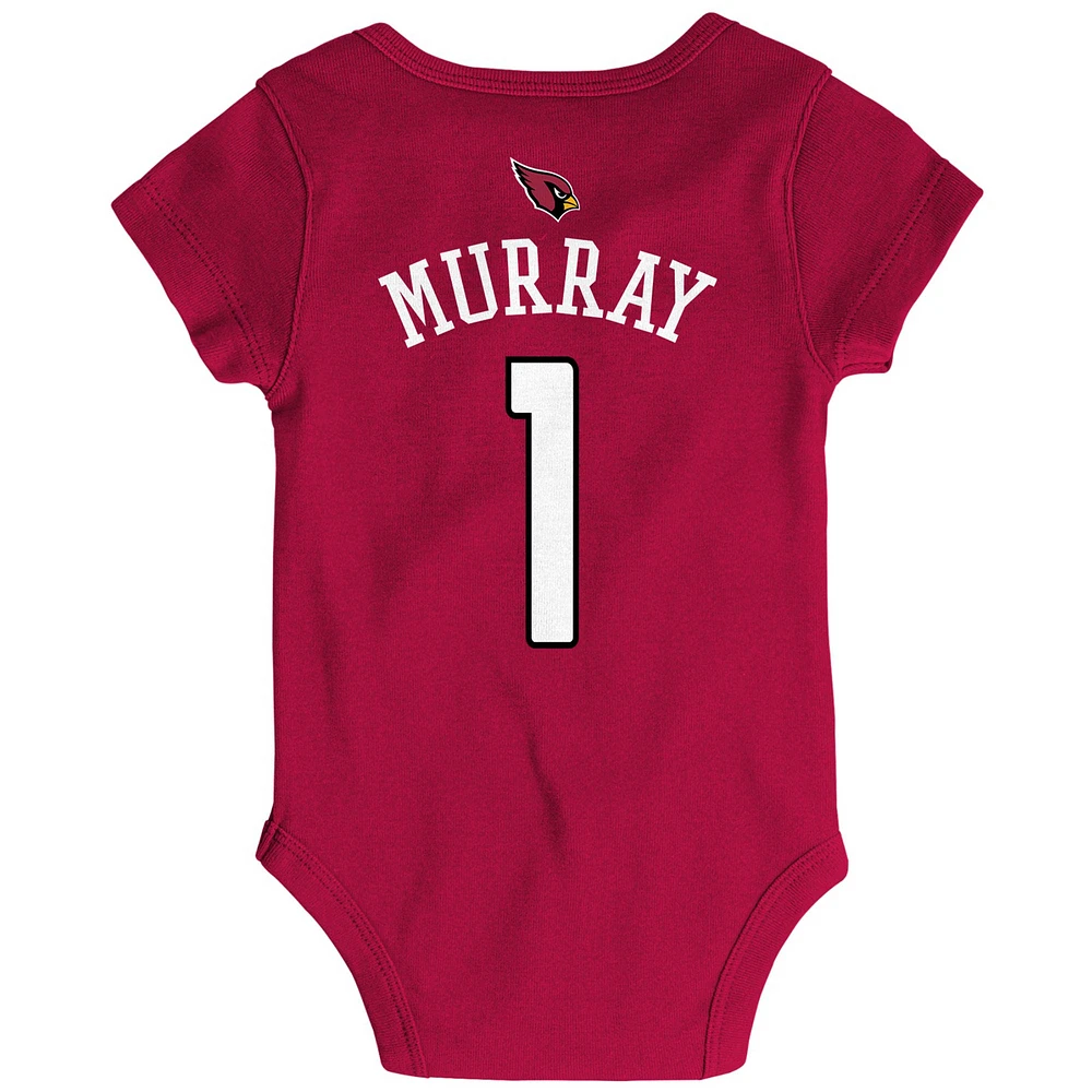 Infant Kyler Murray Cardinal Arizona Cardinals Mainliner Player Name & Number Bodysuit