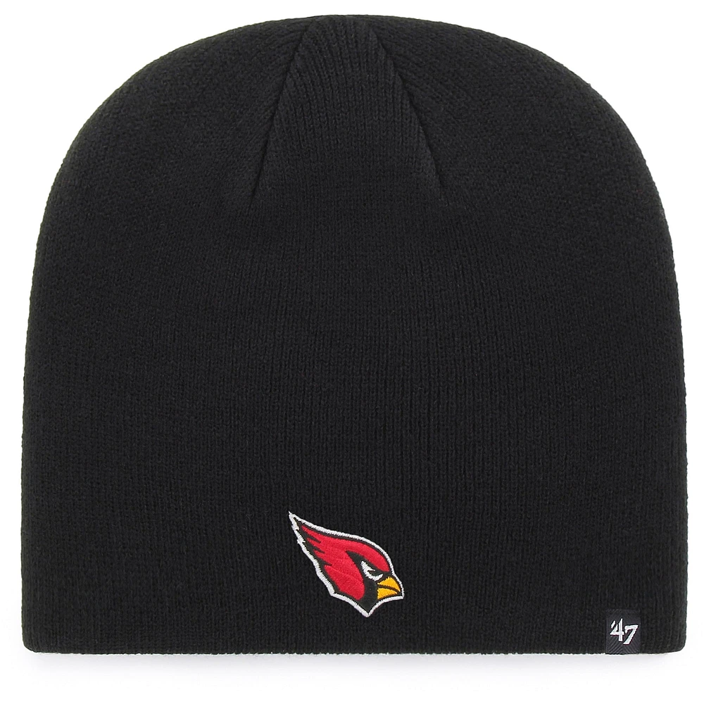 Bonnet en tricot avec logo principal des Cardinals de l'Arizona '47 noirs pour homme