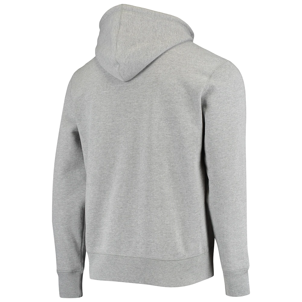 Chandail à capuchon biseauté des Cardinals de l'Arizona '47 gris chiné pour homme