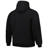 Men's Dunbrooke Black Arizona Cardinals Big & Tall Dakota Canvas Hoodie Full-Zip Jacket