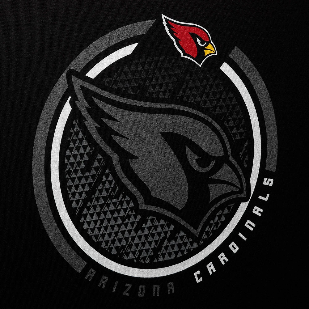 Men's Fanatics Black Arizona Cardinals Big & Tall Color Pop Long Sleeve T-Shirt