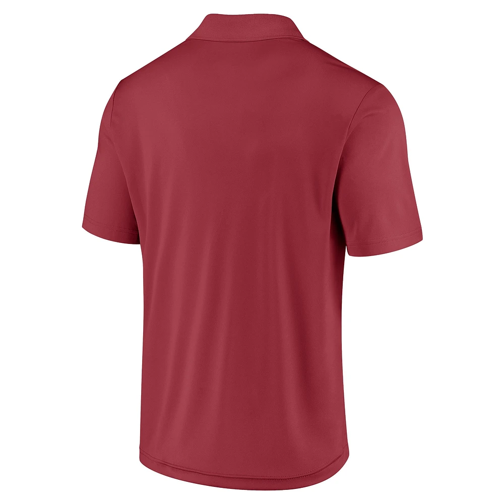 Men's Fanatics Cardinal/Black Arizona Cardinals Dueling Two-Pack Polo Set
