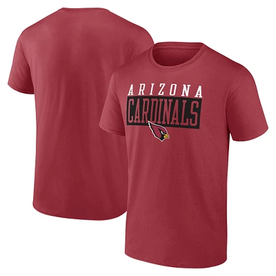 T-shirt difficile à battre des Cardinals de l'Arizona fanatiques pour hommes