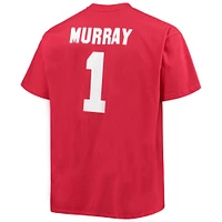 Men's Fanatics Kyler Murray Cardinal Arizona Cardinals Big & Tall Player Name Number T-Shirt