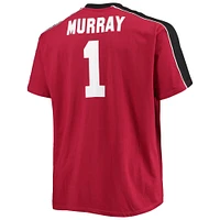 Men's Fanatics Kyler Murray Cardinal Arizona Cardinals Big & Tall Sleeve Panel Player Name Number T-Shirt