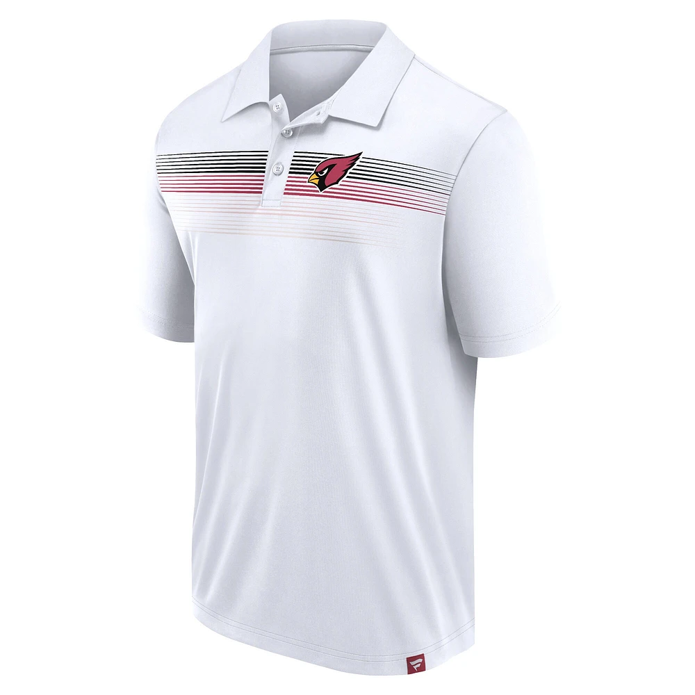 Men's Fanatics White Arizona Cardinals Big & Tall Sublimated Polo