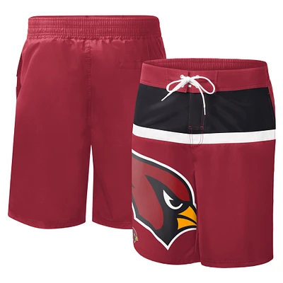 G-III Sports by Carl Banks Cardinal Arizona Cardinals Sea Wind Maillot de bain pour homme