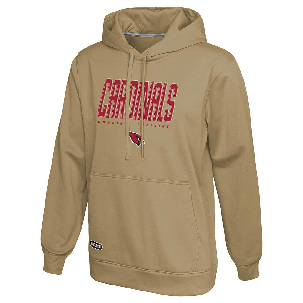 Sweat à capuche kaki pour homme Arizona Cardinals Top Ranked