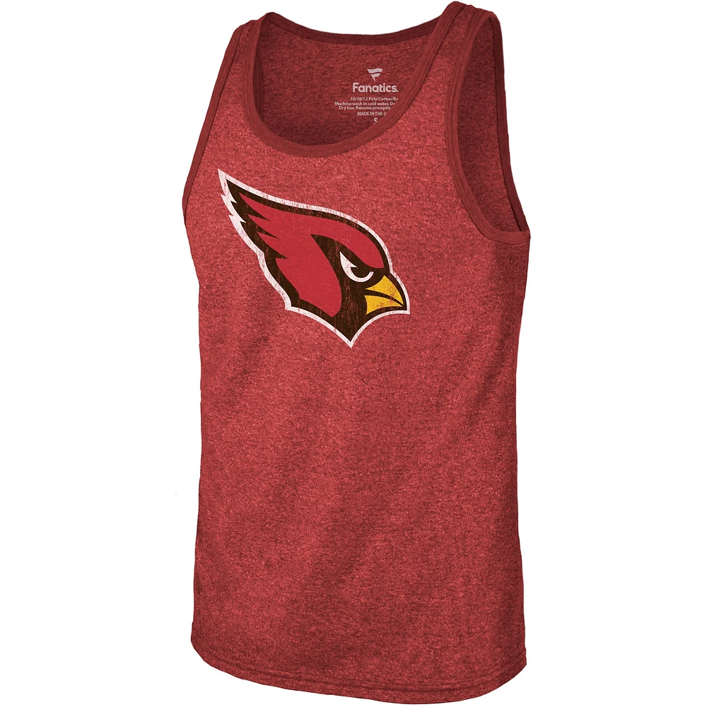 Débardeur tri-blend pour homme Kyler Murray Cardinal Arizona Cardinals avec nom et numéro