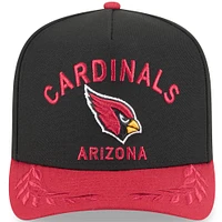 Men's New Era /Cardinal Arizona Cardinals 2025 NFL Draft A-Frame 9FIFTY Snapback Hat