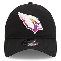 Men's New Era  Black Arizona Cardinals 2023 NFL Crucial Catch 9TWENTY Adjustable Hat