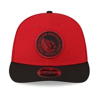Men's New Era  Cardinal/Black Arizona Cardinals 2023 Sideline Low Profile 9FIFTY Snapback Hat