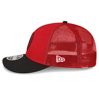 Men's New Era  Cardinal/Black Arizona Cardinals 2023 Sideline Low Profile 9FIFTY Snapback Hat