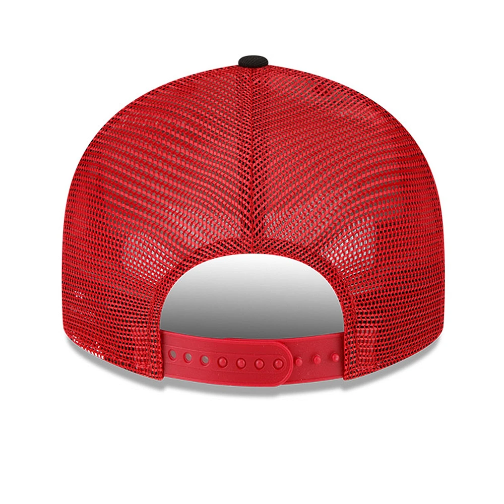 Men's New Era  Cardinal/Black Arizona Cardinals 2023 Sideline Low Profile 9FIFTY Snapback Hat