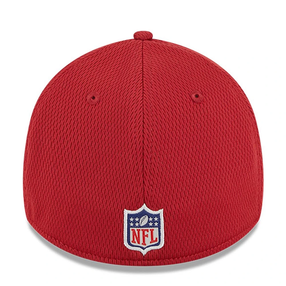 Men's New Era Cardinal Arizona Cardinals 2023 NFL Training Camp 39THIRTY Flex Fit Hat