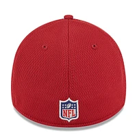 Men's New Era Cardinal Arizona Cardinals 2023 NFL Training Camp 39THIRTY Flex Fit Hat