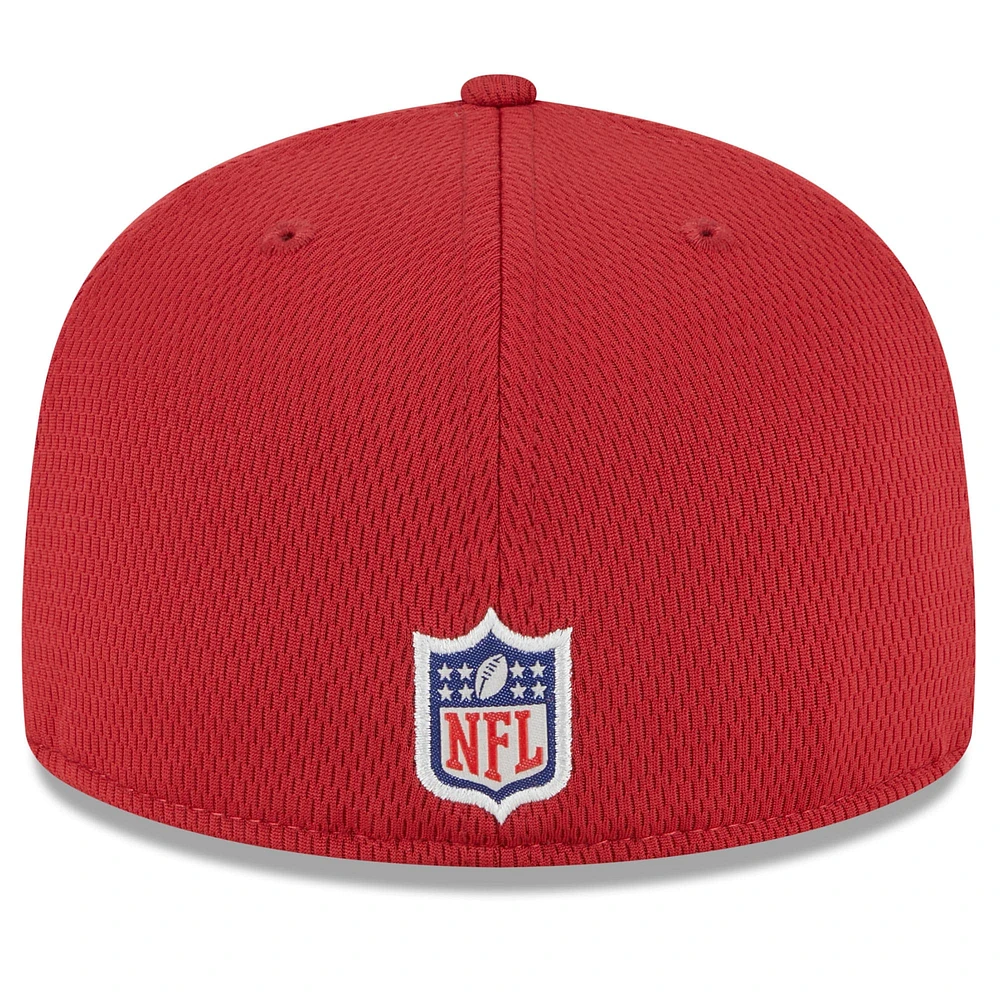Casquette ajustée New Era Cardinal Arizona Cardinals 2023 NFL Training Camp 59FIFTY pour homme