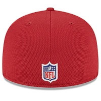 Casquette ajustée New Era Cardinal Arizona Cardinals 2023 NFL Training Camp 59FIFTY pour homme
