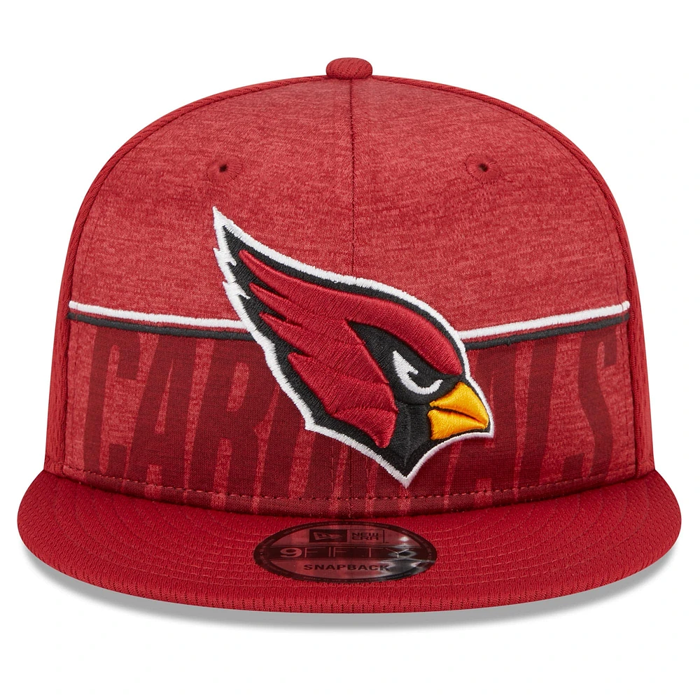 Men's New Era Cardinal Arizona Cardinals 2023 NFL Training Camp 9FIFTY Snapback Hat