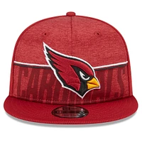 Men's New Era Cardinal Arizona Cardinals 2023 NFL Training Camp 9FIFTY Snapback Hat