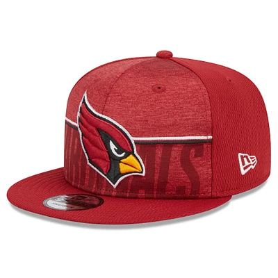 Casquette Snapback 9FIFTY Cardinal Arizona Cardinals 2023 NFL Training Camp New Era pour homme