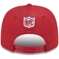 Men's New Era Cardinal Arizona Cardinals 2024 Sideline 9SEVENTY Stretch-Snap Hat