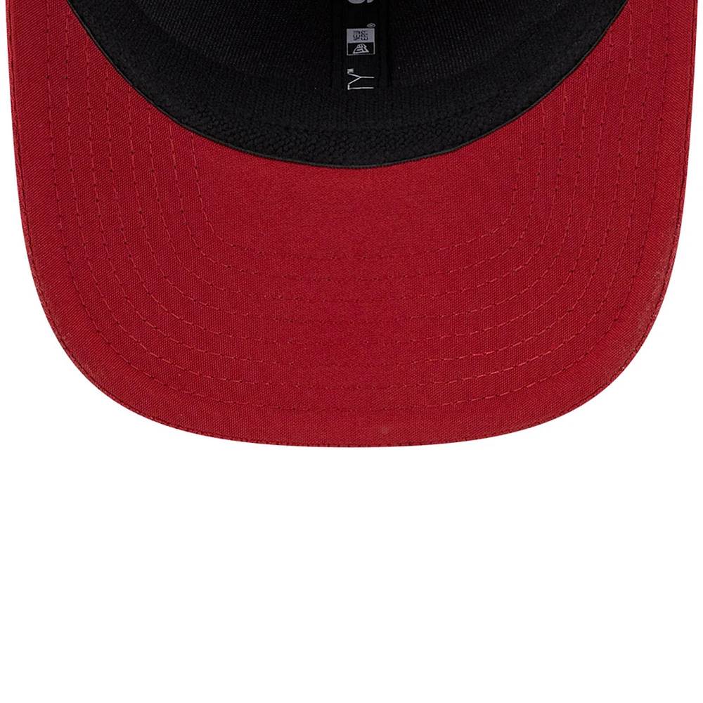 Men's New Era Cardinal Arizona Cardinals 2024 Sideline 9SEVENTY Stretch-Snap Hat