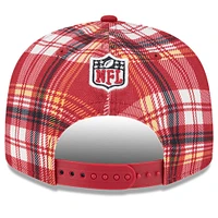 Men's New Era Cardinal Arizona Cardinals 2024 Sideline Statement 9FIFTY Snapback Hat