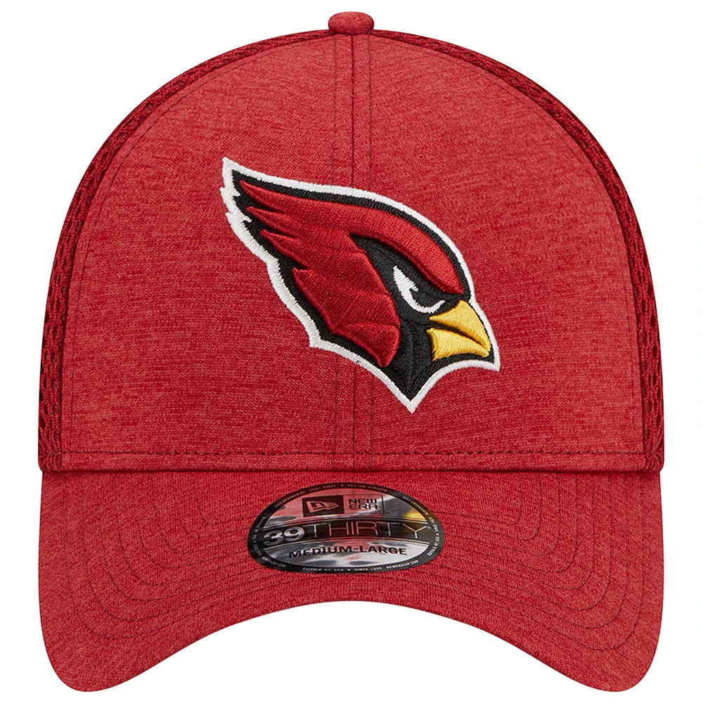 Men's New Era  Cardinal Arizona Cardinals 39THIRTY Flex Hat