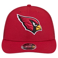 Men's New Era  Cardinal Arizona Cardinals Low Profile 9FIFTY Snapback Hat