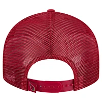 Men's New Era  Cardinal Arizona Cardinals Low Profile 9FIFTY Snapback Hat