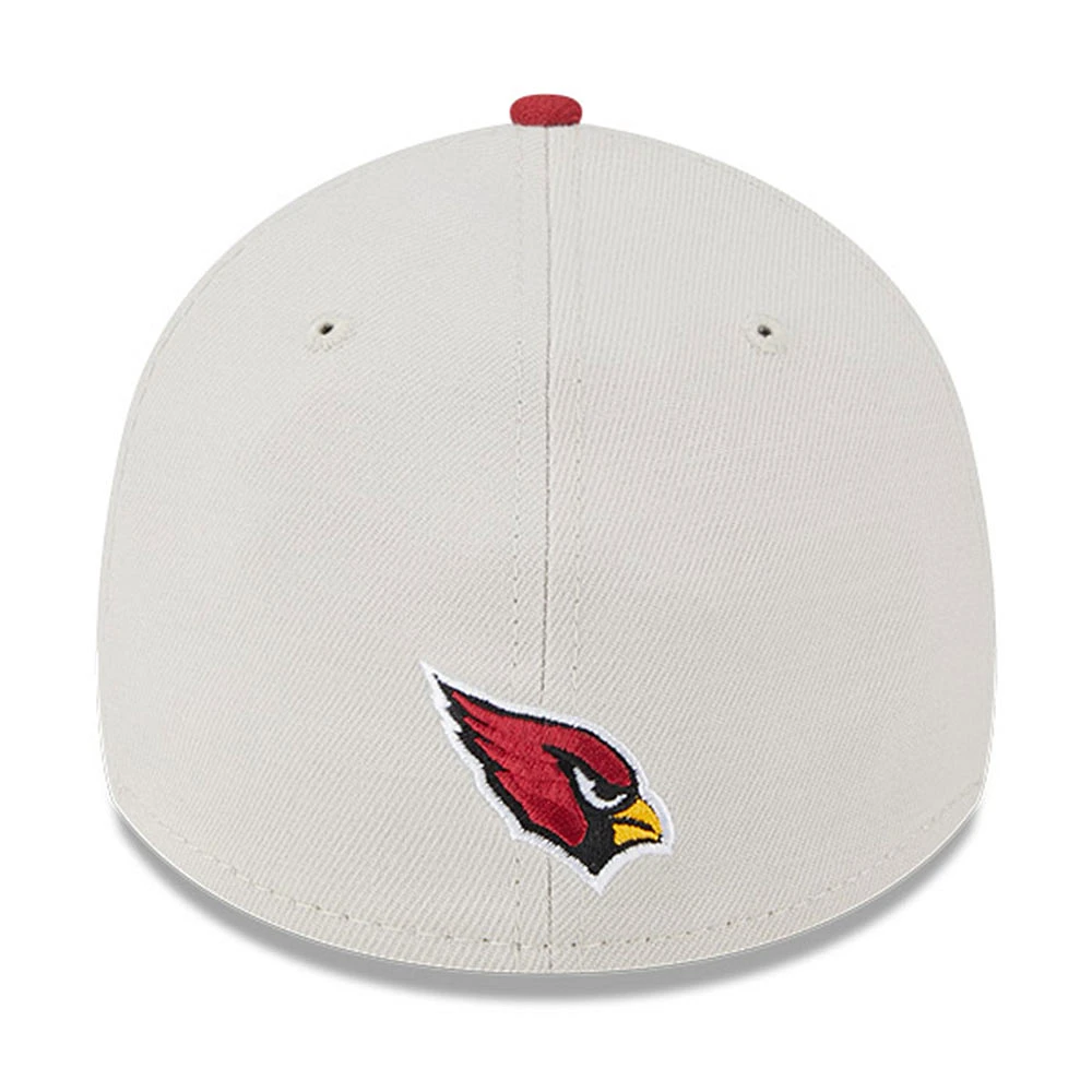 Men's New Era  Cream Arizona Cardinals 2023 NFL Draft 39THIRTY Flex Hat