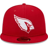 Casquette ajustée 59FIFTY pour homme New Era Scarlet Arizona Cardinals 2006 Inaugural Season Main Patch