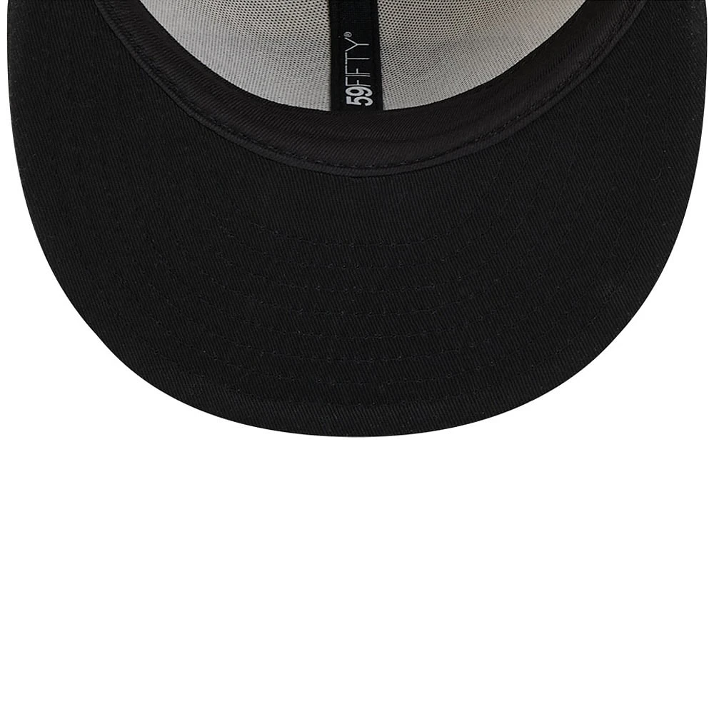 Men's New Era Stone/Black Arizona Cardinals 2024 Sideline Historic 59FIFTY Fitted Hat