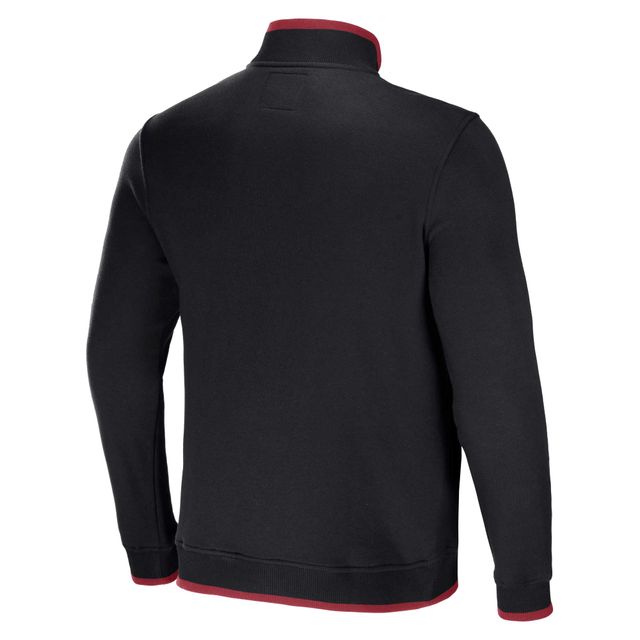 Collection NFL x Darius Rucker by Fanatics pour homme Noir Arizona Cardinals Logo Quarter-Zip Top