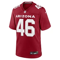 Maillot de match d'équipe Nike Aaron Brewer Cardinal Arizona Cardinals pour homme