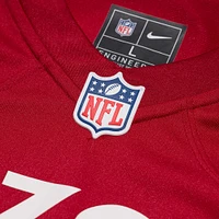 Maillot de match d'équipe Nike Aaron Brewer Cardinal Arizona Cardinals pour homme