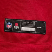 Maillot de match d'équipe Nike Aaron Brewer Cardinal Arizona Cardinals pour homme