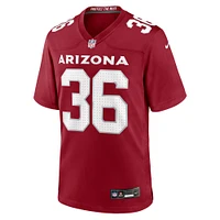 Men's Nike Andre Chachere  Cardinal Arizona Cardinals Team Game Jersey