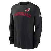 Men's Nike Black Arizona Cardinals Club Pullover Sweatshirt