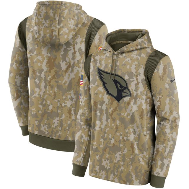 Homme Nike Camo Arizona Cardinals 2021 Salute To Service - Therma Performance Pullover Hoodie