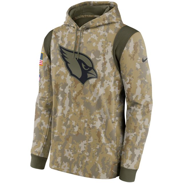 Homme Nike Camo Arizona Cardinals 2021 Salute To Service - Therma Performance Pullover Hoodie