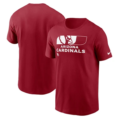 T-shirt essentiel Nike Cardinal Arizona Cardinals Air pour homme