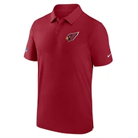 Men's Nike Cardinal Arizona Cardinals Sideline Coaches Performance Polo