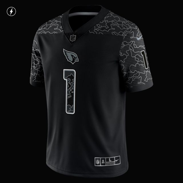 Maillot pour homme Nike Kyler Murray Arizona Cardinals RFLCTV - Noir Limité