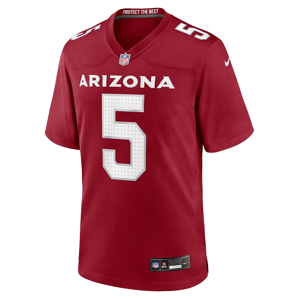 Men's Nike Matt Prater  Cardinal Arizona Cardinals Team Game Jersey