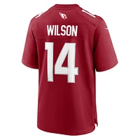 Men's Nike Michael Wilson  Cardinal Arizona Cardinals Team Game Jersey