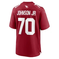 Men's Nike Paris Johnson Jr. Cardinal Arizona Cardinals  Game Jersey