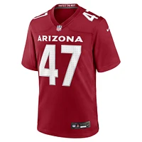Men's Nike Sage Surratt  Cardinal Arizona Cardinals Team Game Jersey