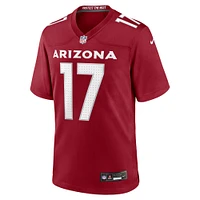 Men's Nike Zay Jones  Cardinal Arizona Cardinals Team Game Jersey